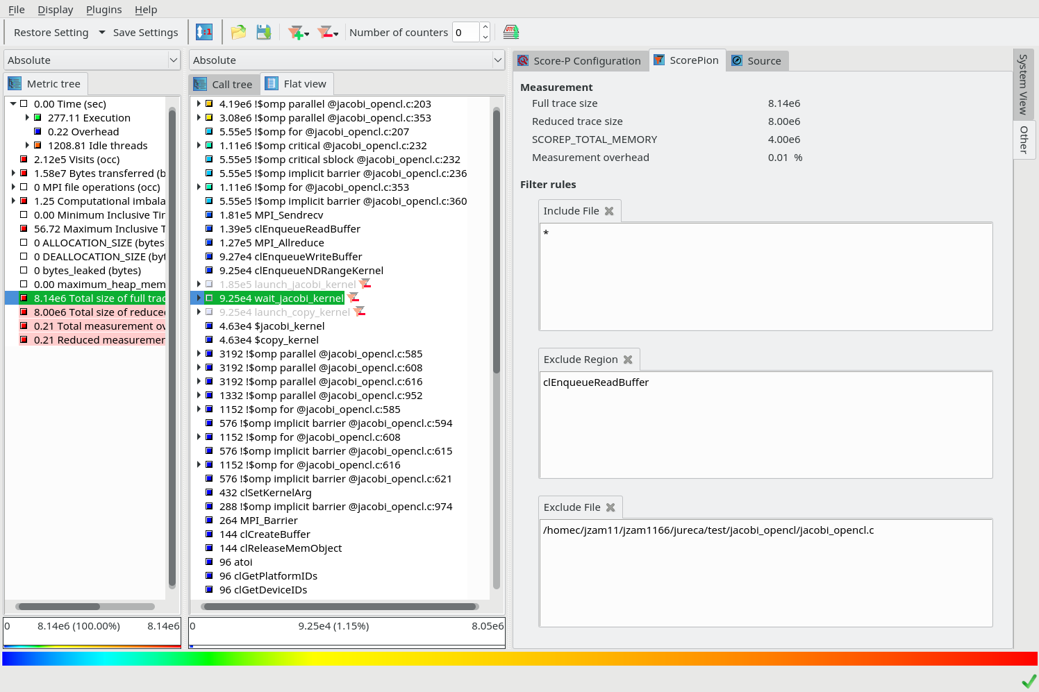 Cube ScorePion plugin screenshot